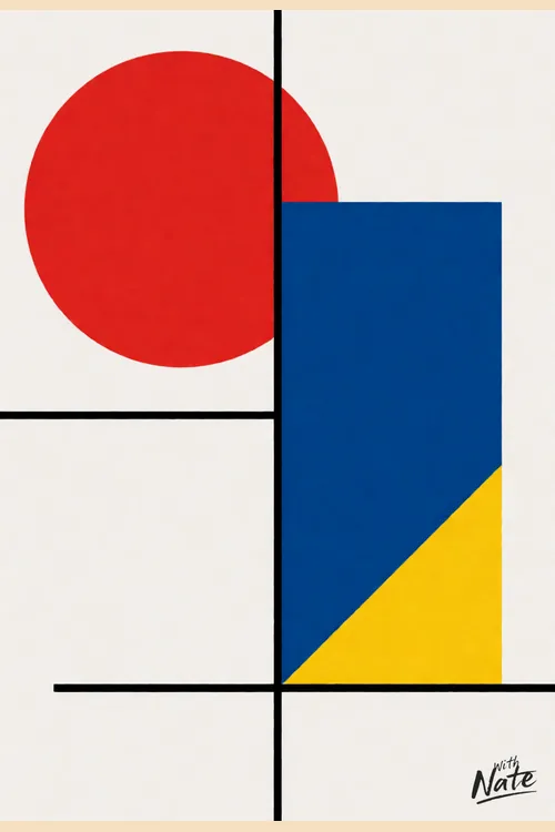 Bauhaus Poster art print