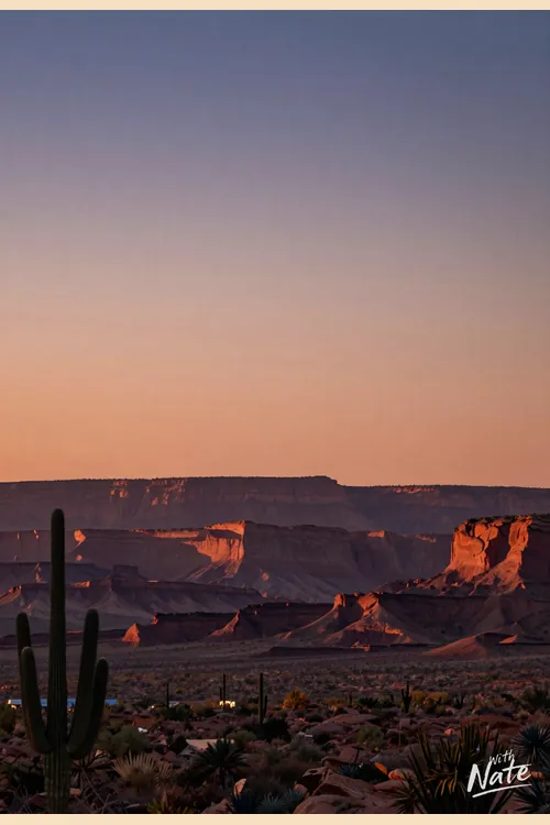 Desert Mesas art print