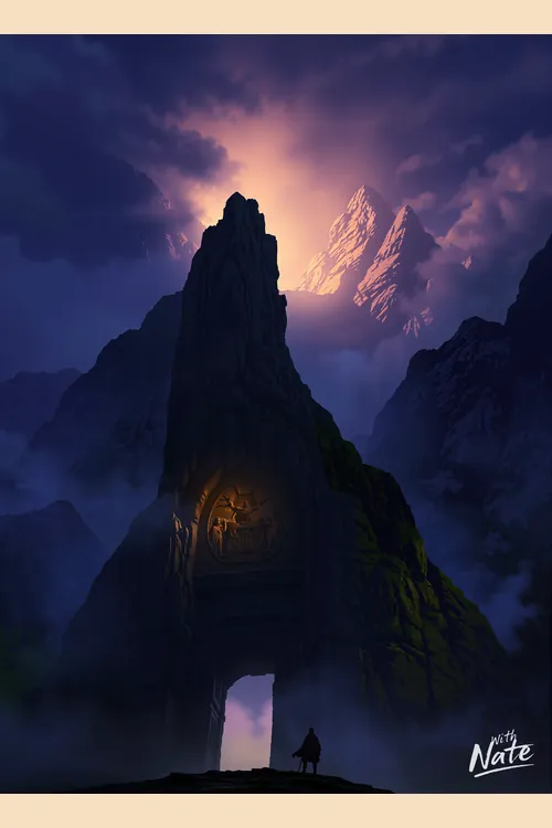 Fantasy Gate art print